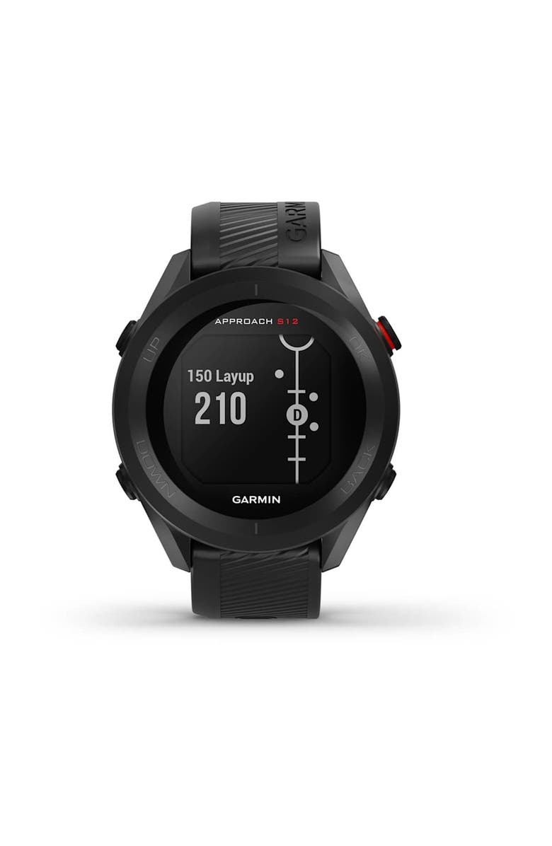 Garmin Approach S12, Black, Alternate, color, Black