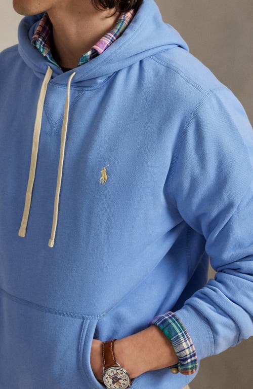 Polo Ralph Lauren The Rl Fleece Hoodie In Blue