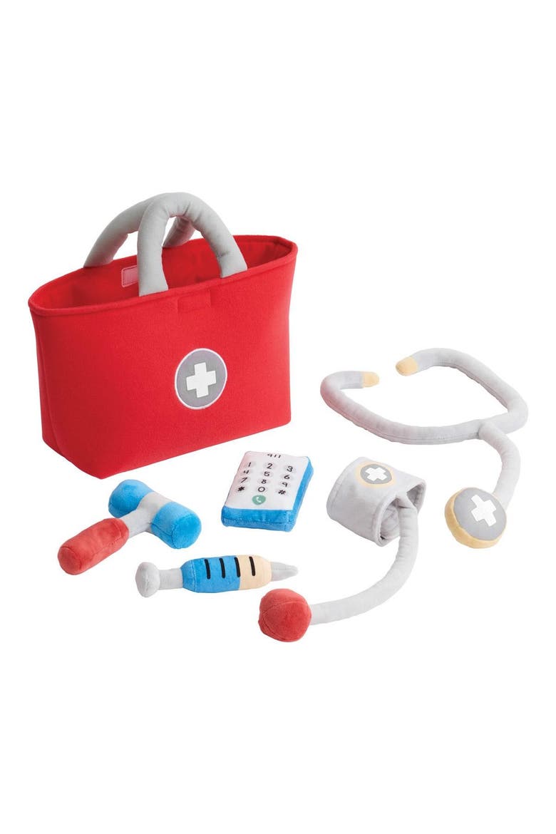 My First Soft Doctor Kit, Main, color, Red