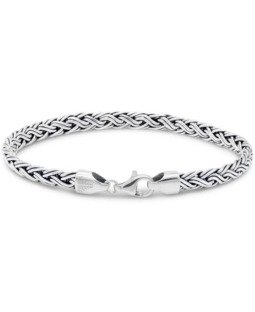 Devata Paddy Oval Chain Bracelet In Metallic