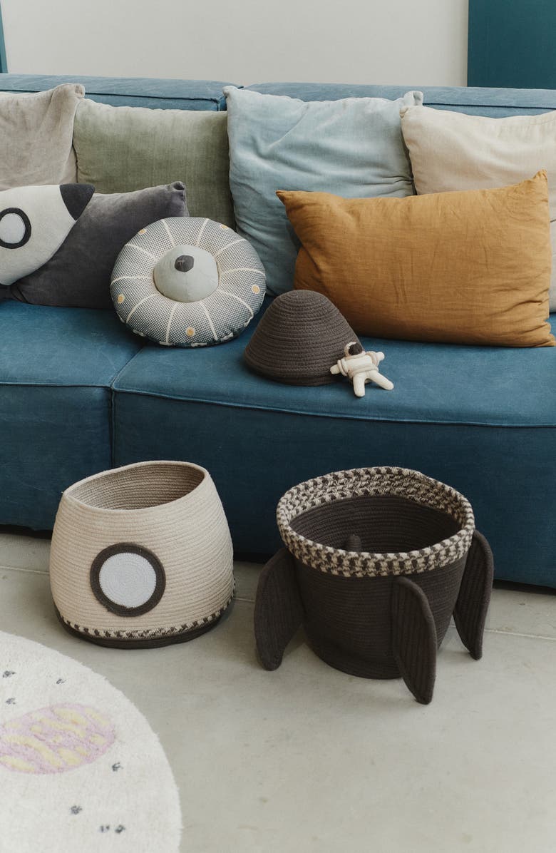 Lorena Canals Giant Basket Rocket, Alternate, color, Dark Grey