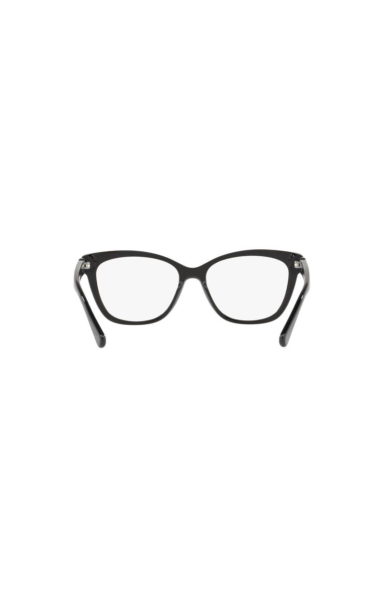 COACH 54mm Square optical glasses, Alternate, color, Black