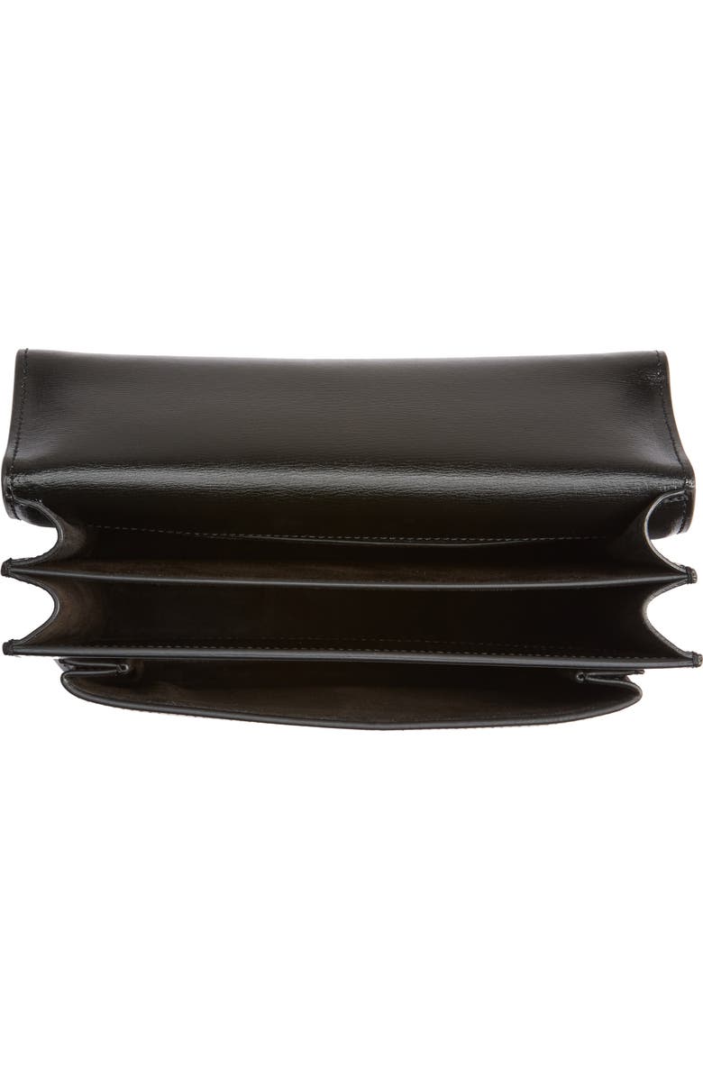 Saint Laurent Medium Sunset Calfskin Leather Shoulder Bag, Alternate, color,