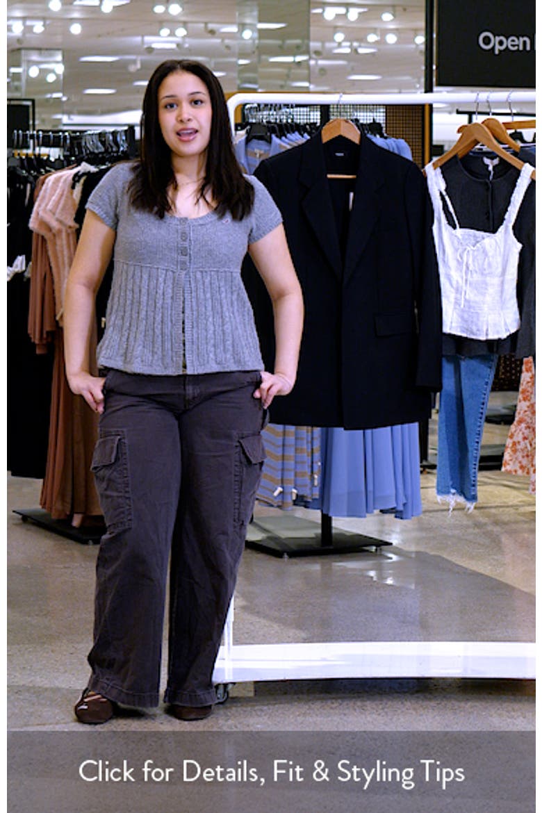 Relaxed Stretch Wool Open Blazer video