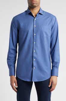 Peter Millar Winnipeg Performance Poplin Button-Up Shirt
