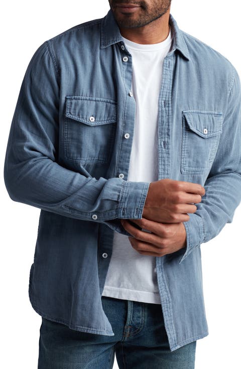 Leeds Double Weave Button-Up Shirt