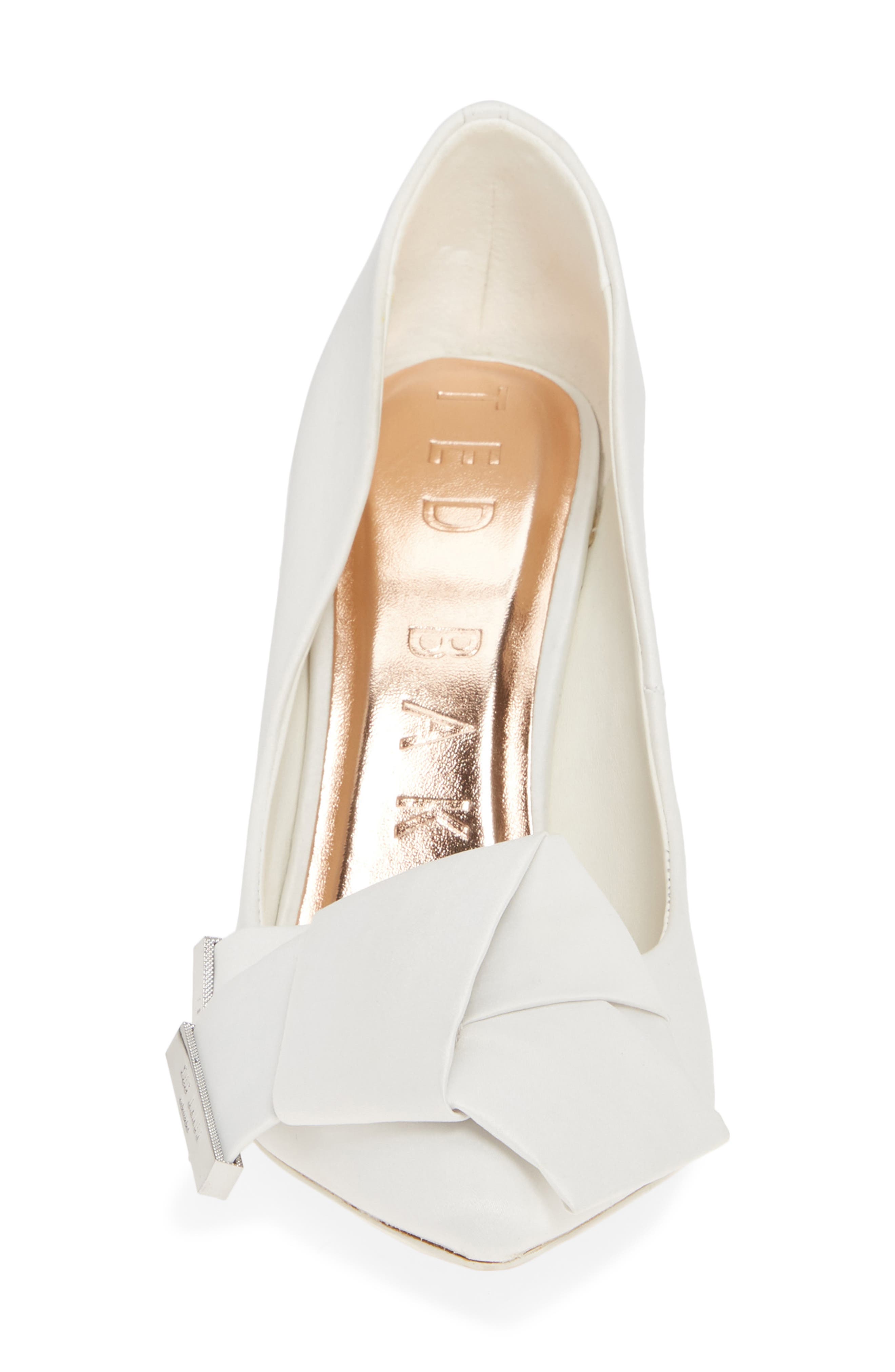 Iinesi Pump, Alternate, color, IVORY SATIN