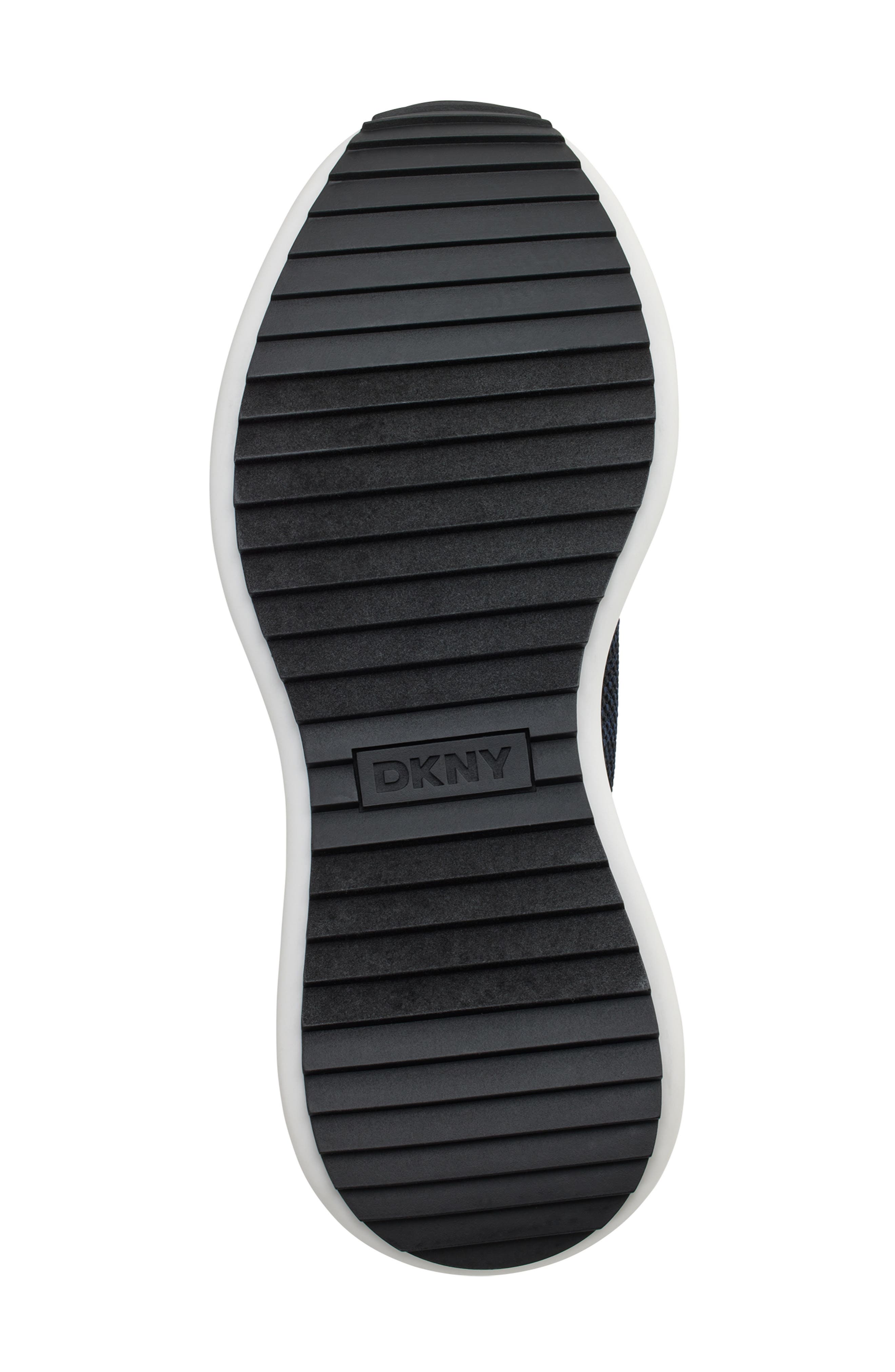 DKNY Zayley Knit Sneaker, Alternate, color, Black