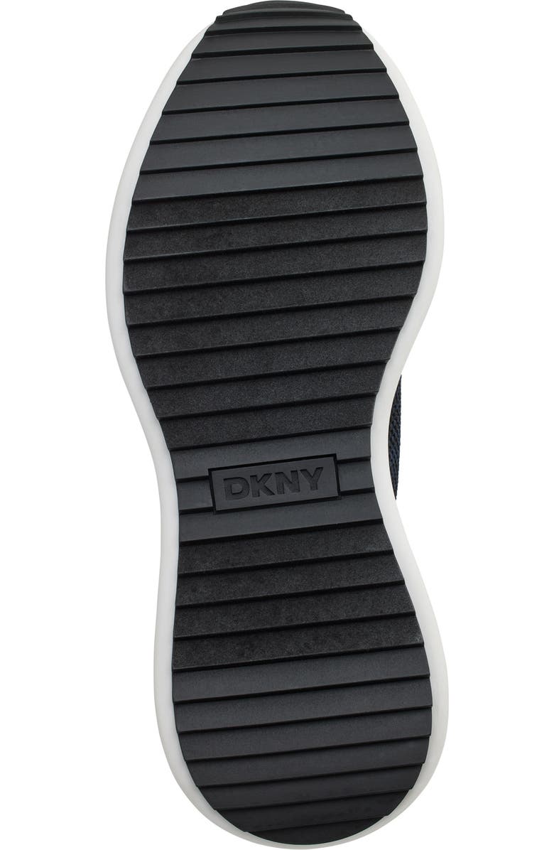 DKNY Zayley Knit Sneaker, Alternate, color, Black