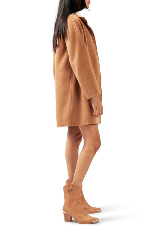 Belle & Bloom Come On Over Wool Blend Coat In Brown