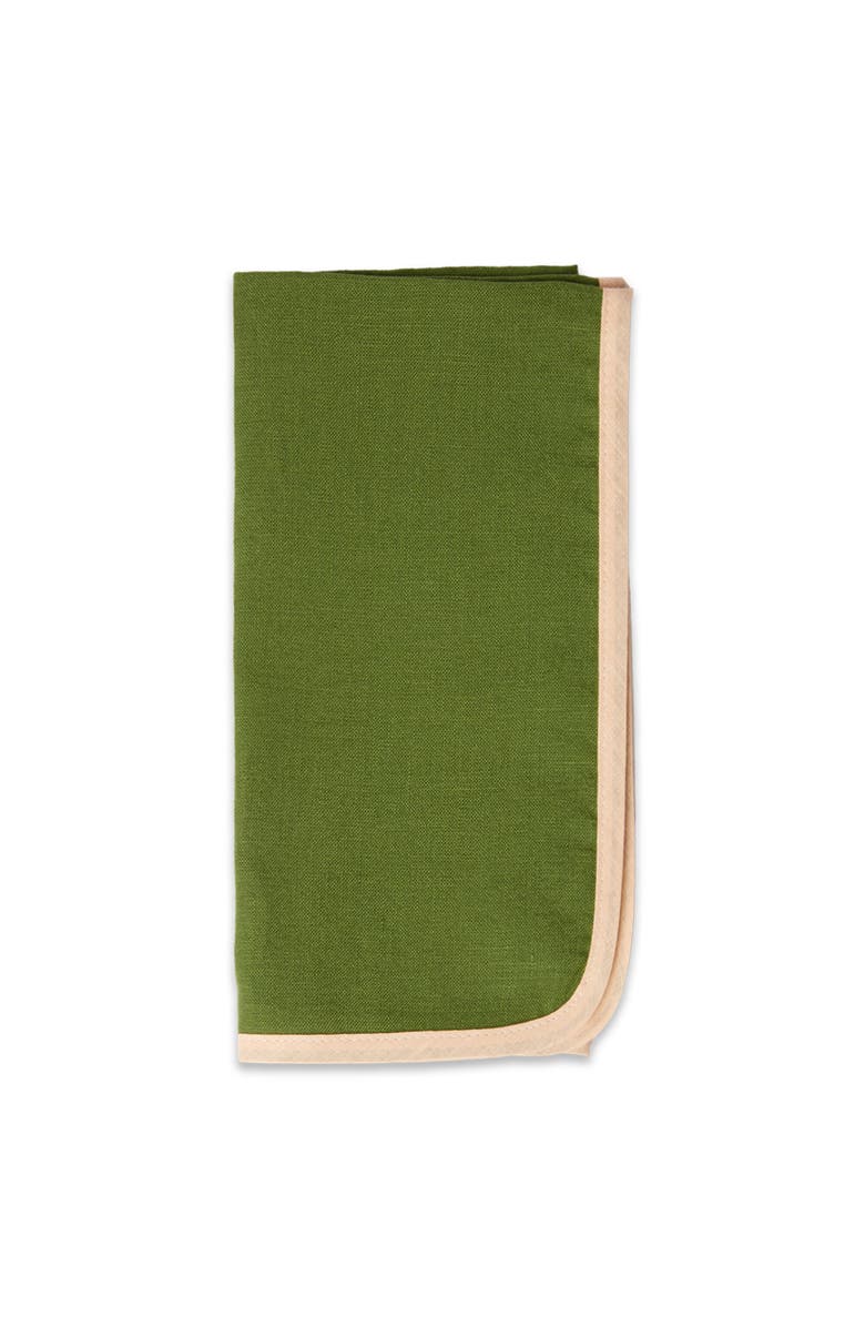 La DoubleJ Large Napkins Set Of 4 (45X45) Rainbow Mixed Multicolor, Alternate, color, Rainbow Mixed Multicolor