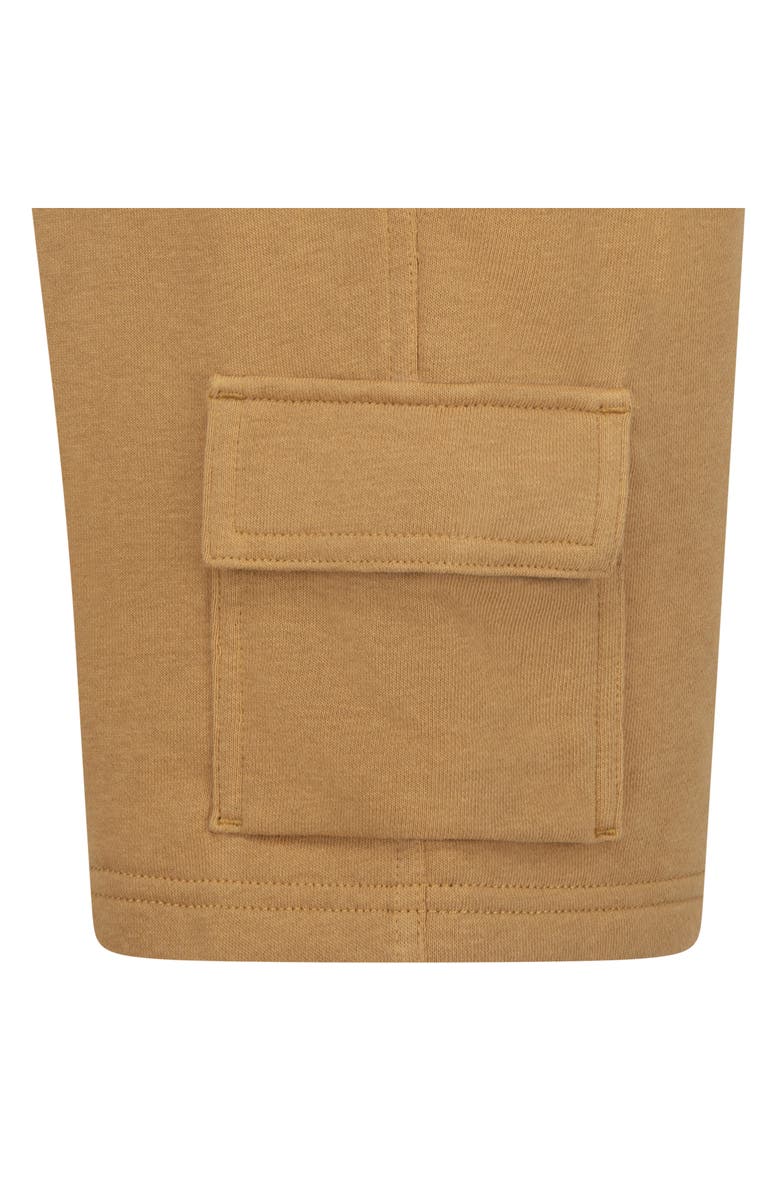 Nike Kids' French Terry Cargo Shorts, Alternate, color, Flax