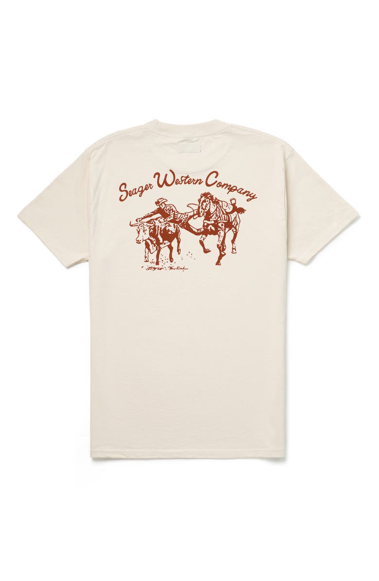 Seager Co Los Rios Cotton Graphic T-Shirt, Alternate, color, Vintage White