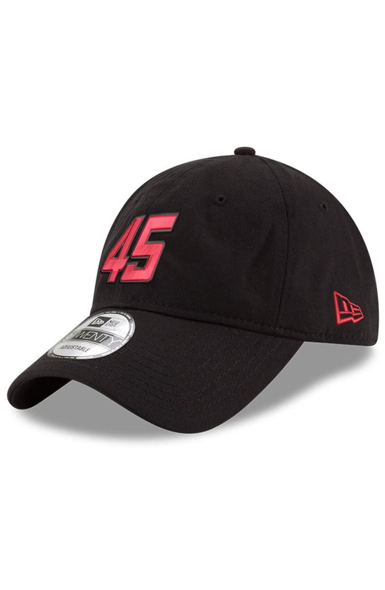 23XI Racing Men's New Era Black Tyler Reddick New Logo 9TWENTY Adjustable Hat, Main, color,