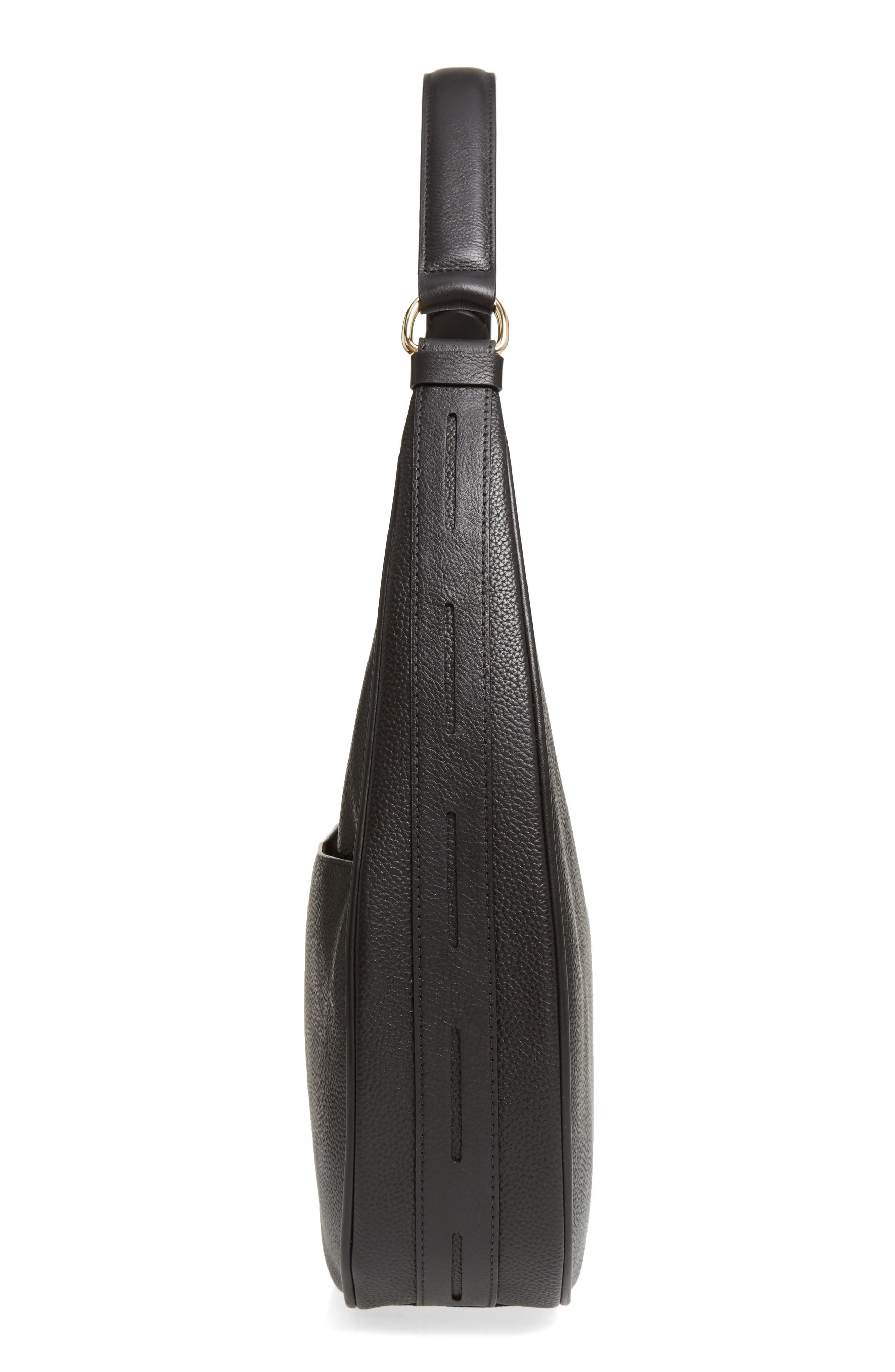 Nordstrom Amal Leather Hobo Bag, Alternate, color, 