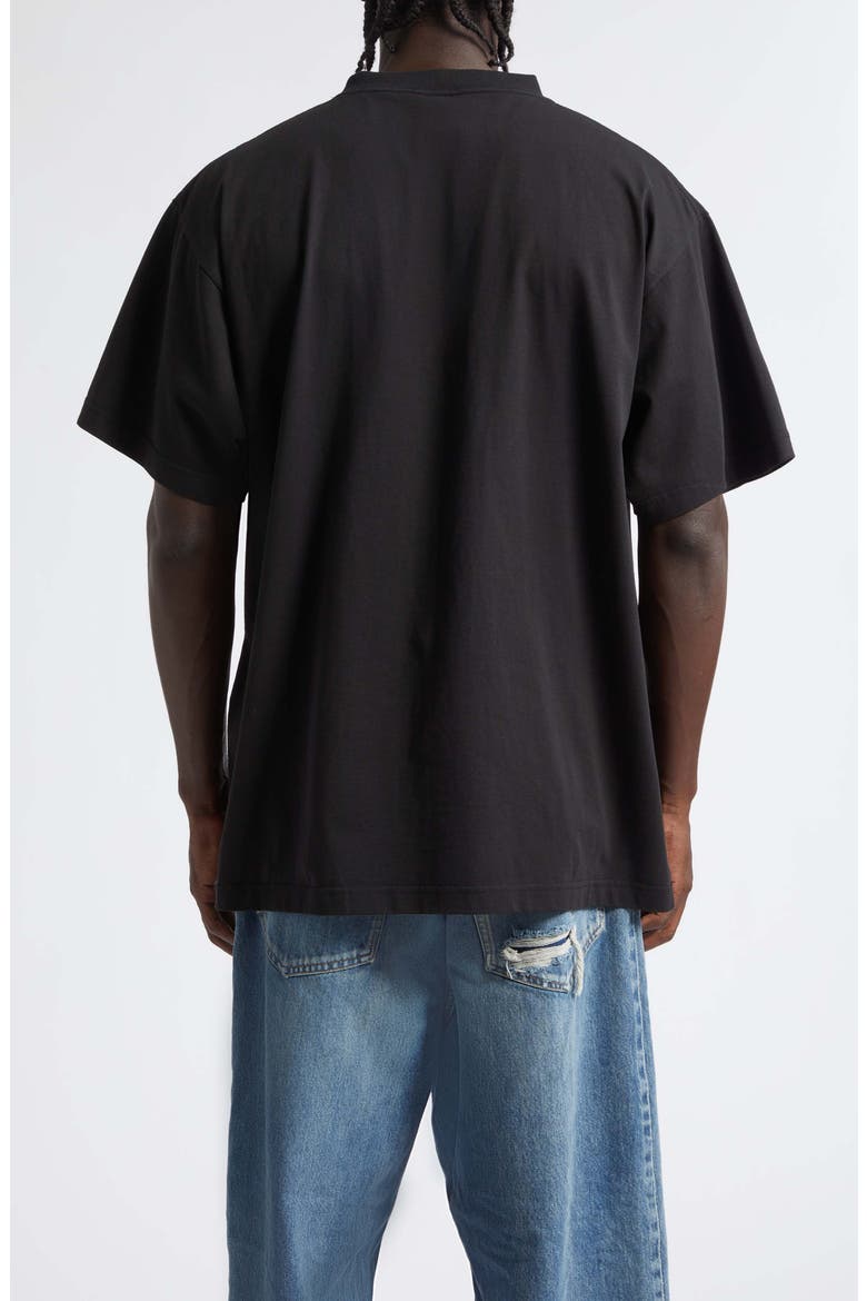 Oversize The Door Graphic T-Shirt, Alternate, color, 1000 BLACK