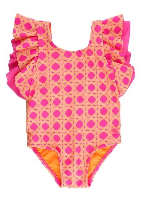 Baby/Toddler Girls UPF50+ Sun Protected Butterfly One Piece