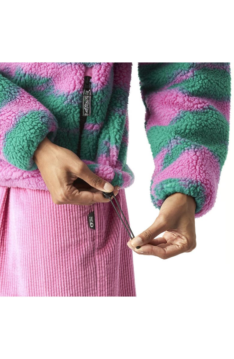 Picture Organic Gypsi Zip Fleece Jacket - Women's, Alternate, color, Retro Bliss Print