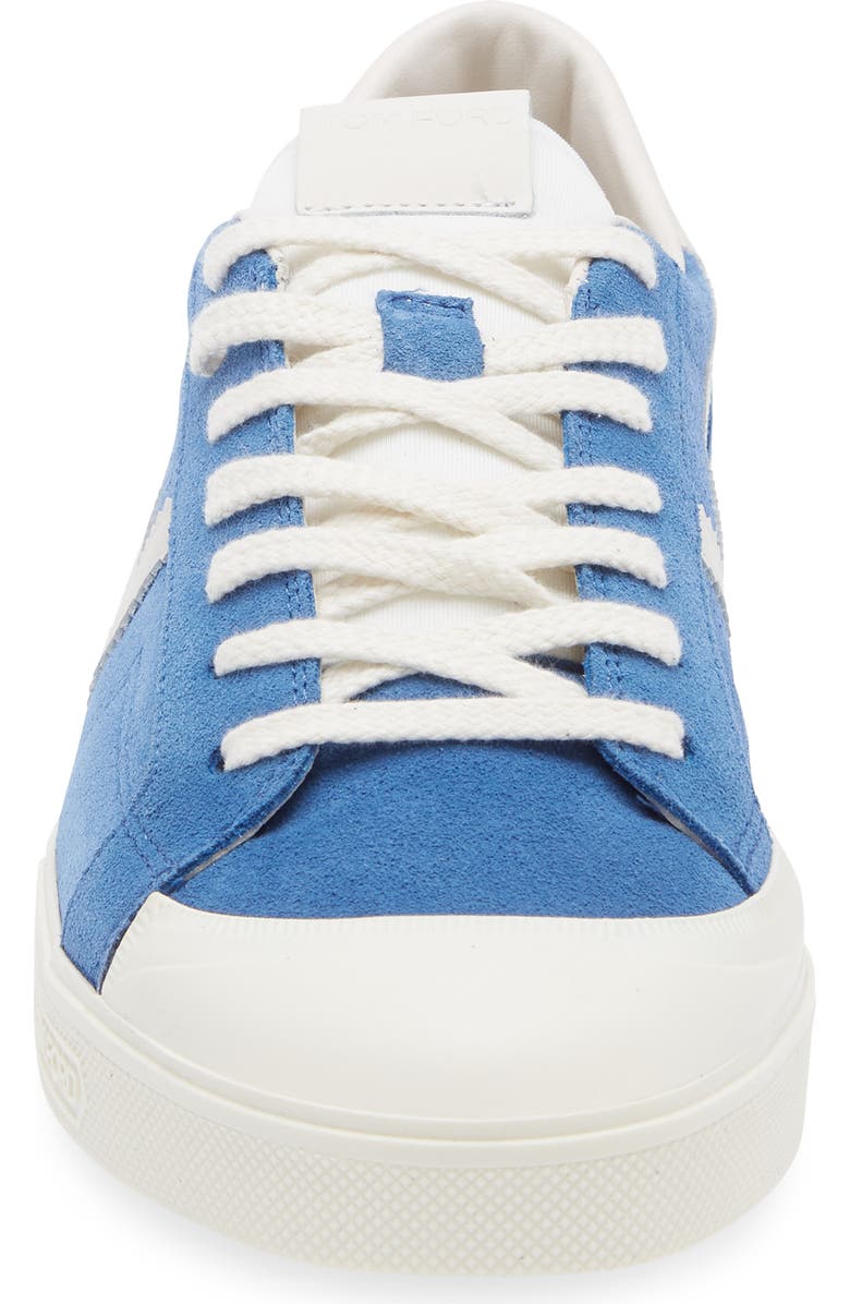 TOM FORD Jarvis Low Top Sneaker, Alternate, color, Cobalt/ Off White/ Ivory