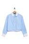 selected Blue Multi Stripe
