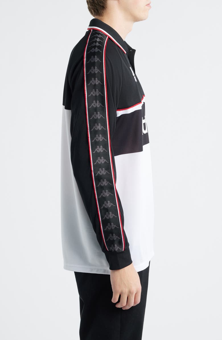 KAPPA 222 Banda Onika Soccer Shirt, Alternate, color, Black - White - Red Racing