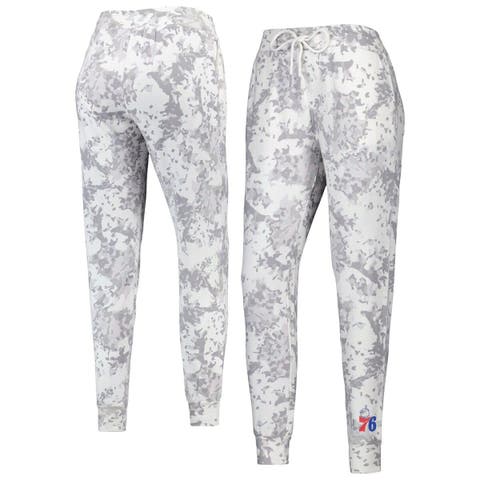 Women's Lusso Gray Philadelphia 76ers Melissa Tri-Blend Jogger Pants