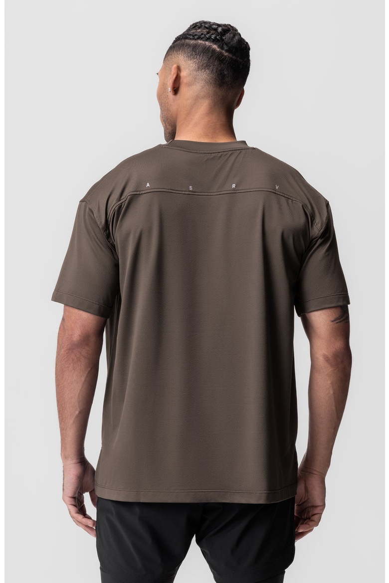 AeroSilver Oversized Tee, Alternate, color, Deep Taupe