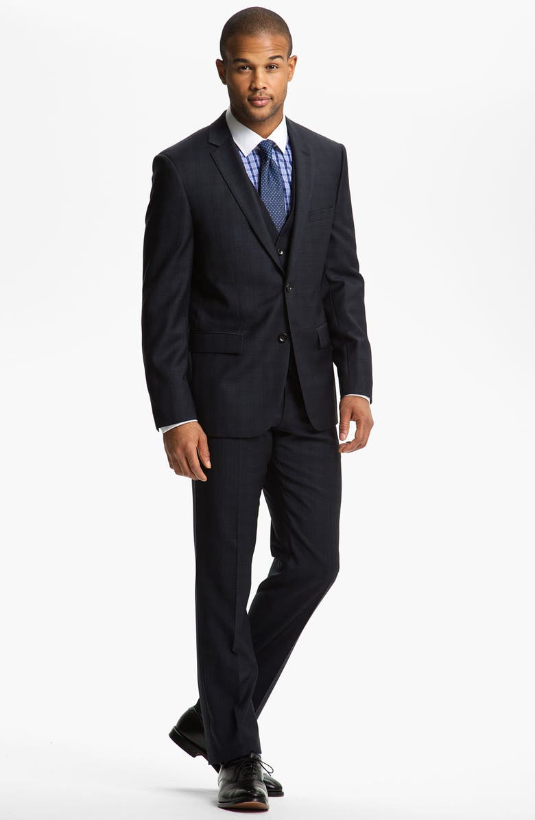 BOSS Leather Belt, Alternate, color, 