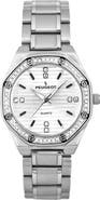 Peugeot Hexagonal crystal bezel bracelet watch- 32MM