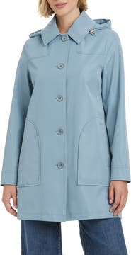Kate Spade Water Resistant Coat with Removable Hood