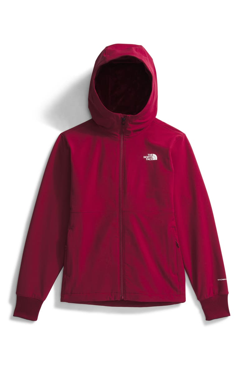 Shelbe Raschel Water Resistant Hooded Jacket, Alternate, color, BEETROOT