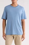 BOSS Tales Stripe Cotton Knit T-Shirt