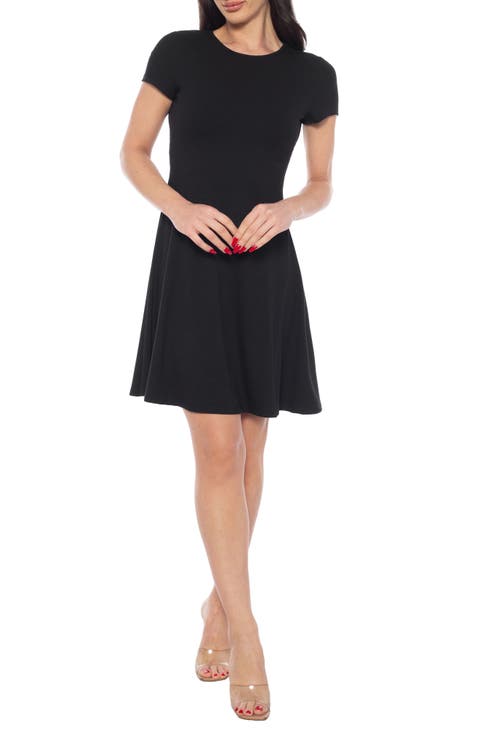 Rib T-Shirt Minidress