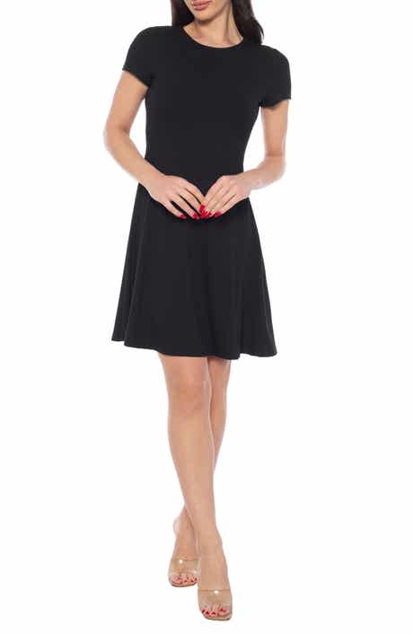 bebe Rib T-Shirt Minidress