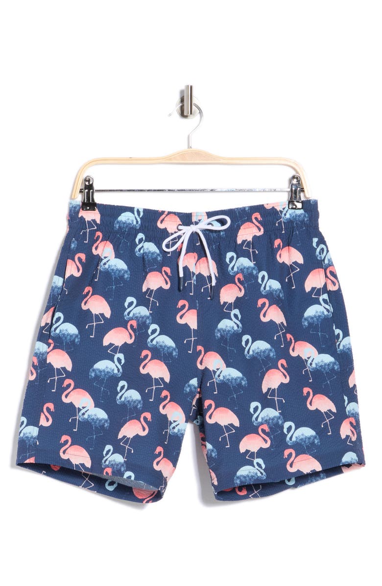 Trunks Surf & Swim Co. Sano 6.5-Inch Swim Shorts, Main, color, Marine