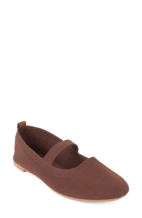 Ambrosia Knit Mary Jane Flat