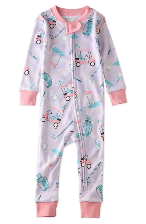 Shawn Footless Organic Cotton One-Piece Pajamas (Baby)