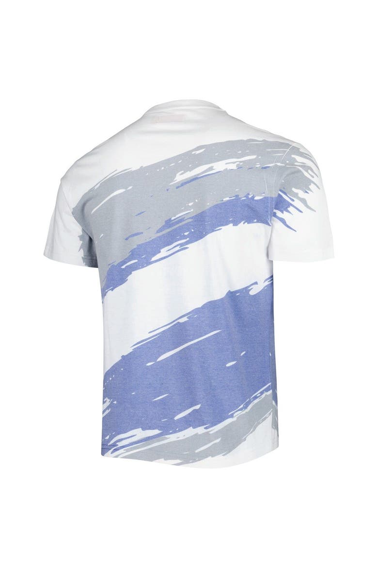 Men's Mitchell & Ness White Hampton Pirates Paintbrush Sublimated T-Shirt, Alternate, color, White