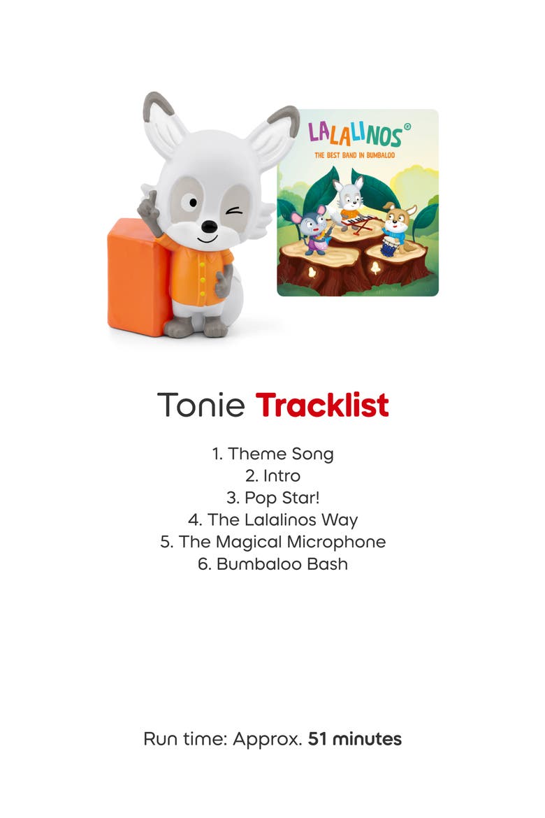 Lalalinos 3-Pack Tonie Character Bundle, Alternate, color, MULTI