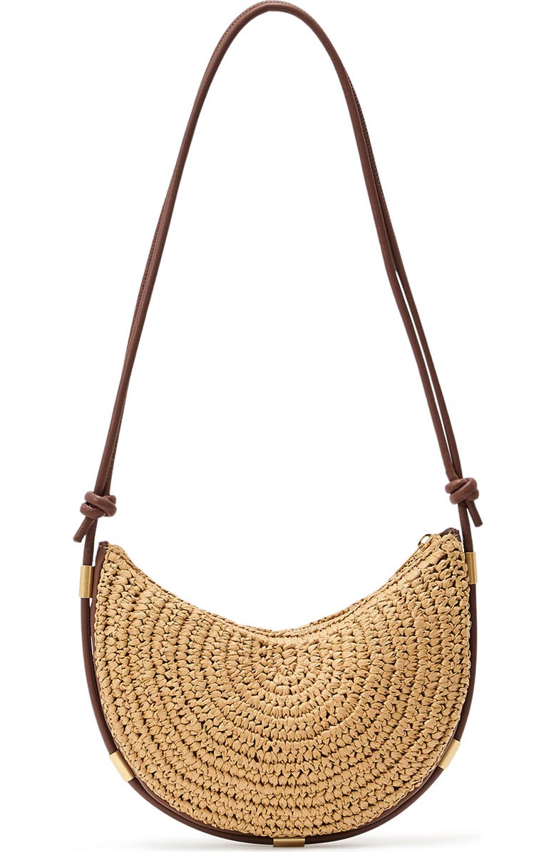 Reiss Harriet Woven Shoulder Bag, Alternate, color,