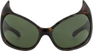 Balenciaga 71mm Shield Sunglasses