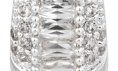 Savvy Cie Jewels Mixed Cubic Zirconia Huggie Hoop Earrings