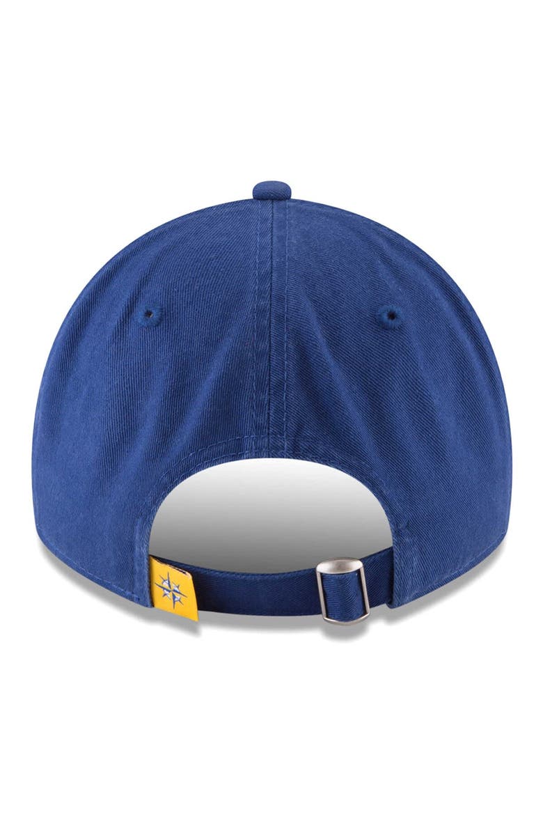 New Era Men's New Era Navy Seattle Mariners Replica Core Classic 9TWENTY Adjustable Hat, Alternate, color, 