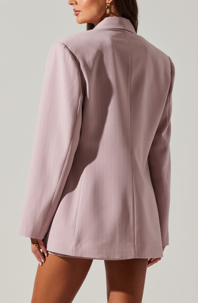 ASTR the Label Kindra Pinstripe Blazer, Alternate, color,