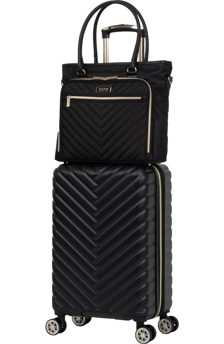 Kenneth Cole Reaction Madison Square Travel Two-Piece Set, Main, color, Black