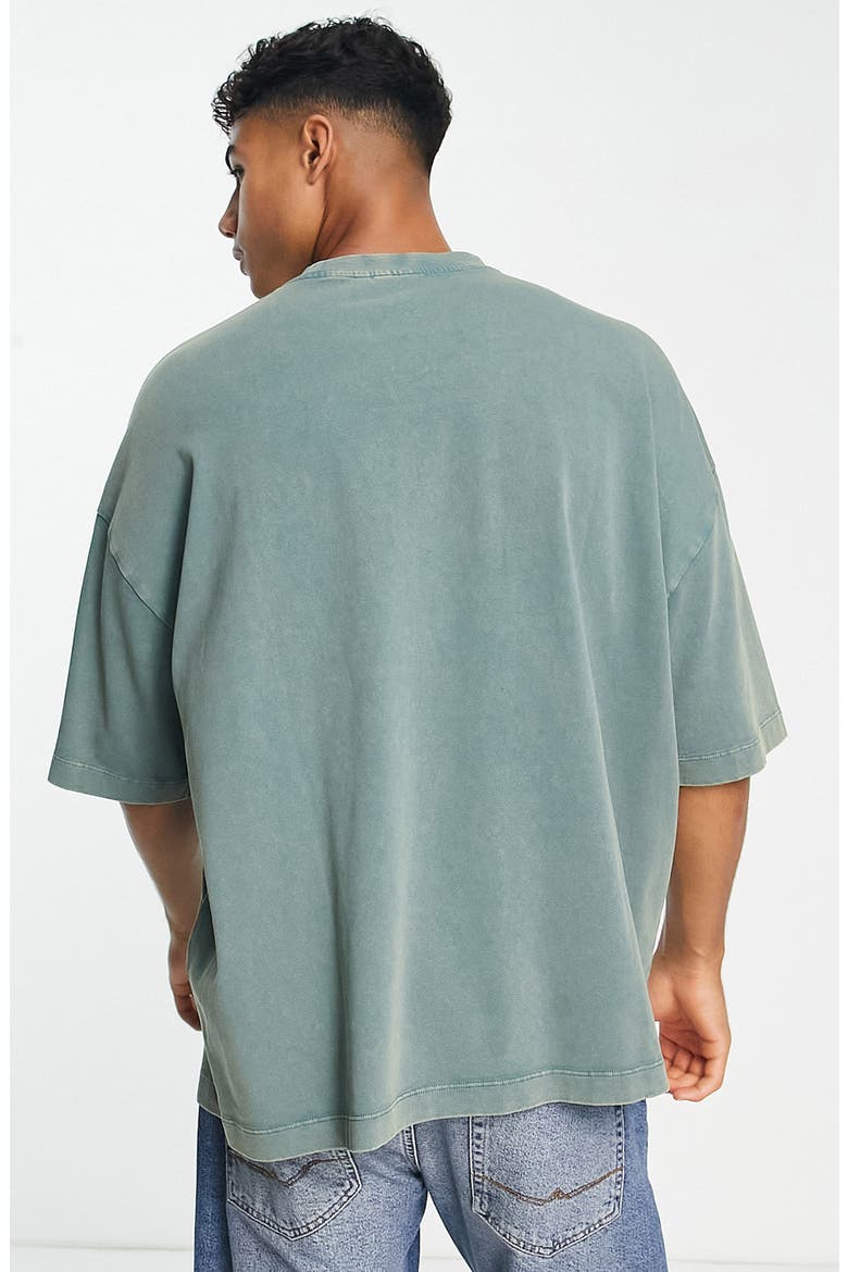 Oversize Cotton T-Shirt, Alternate, color, KHAKI