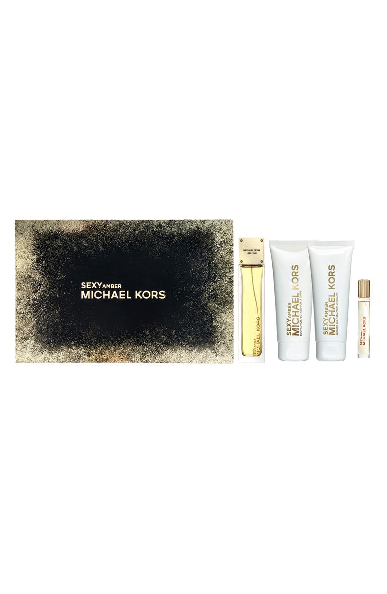 Michael Kors Sexy Amber Eau de Parfum 4-Piece Gift Set, Alternate, color,