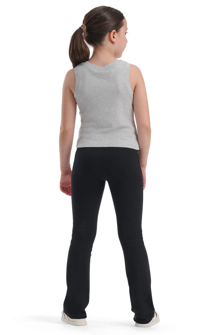 Kids' High Neck Tank, Alternate, color, HEATHER ASH