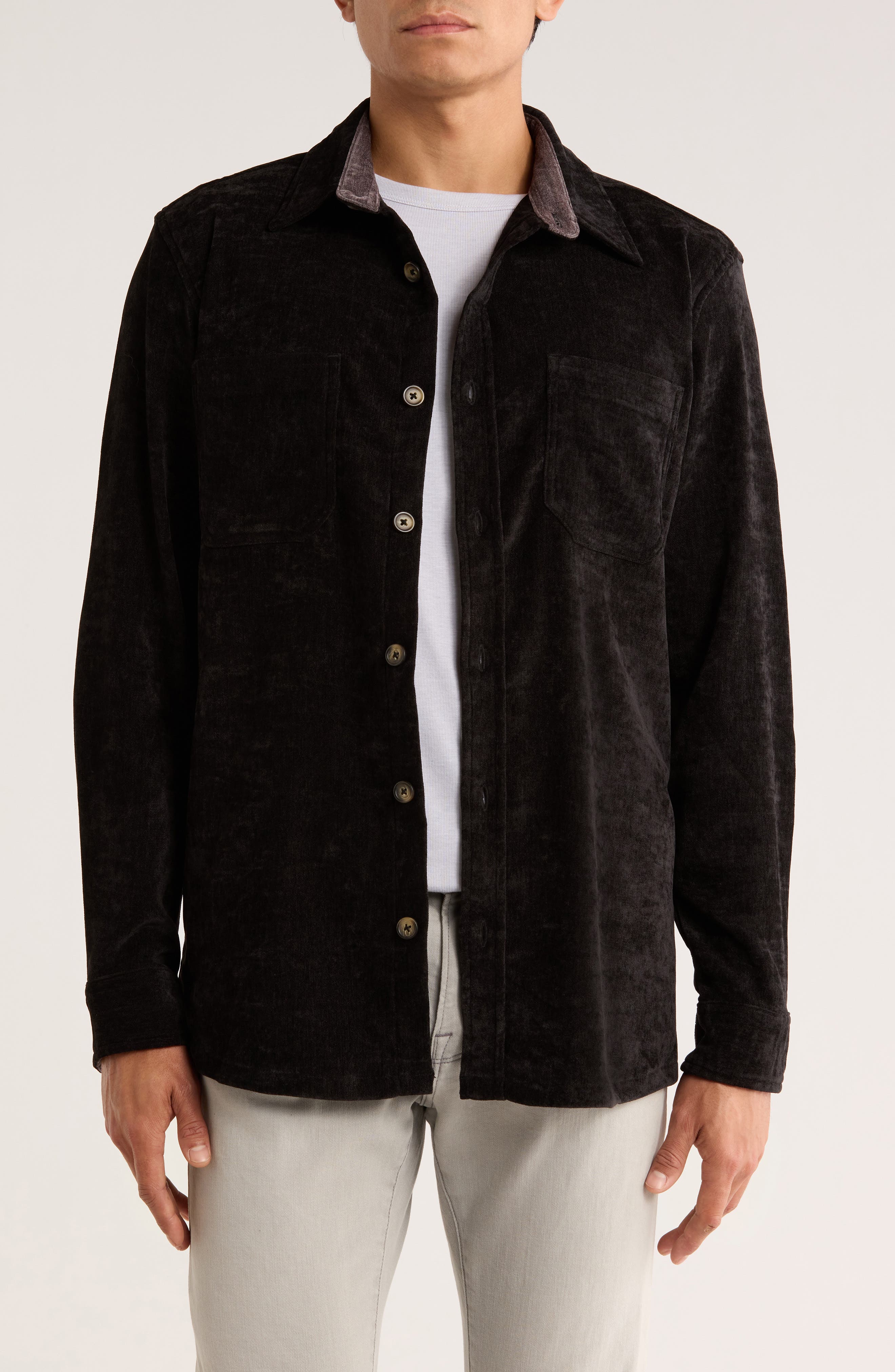 Vintage 1946 Chenille Shirt Jacket