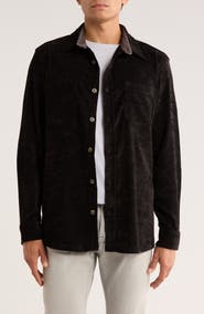 Vintage 1946 Chenille Shirt Jacket